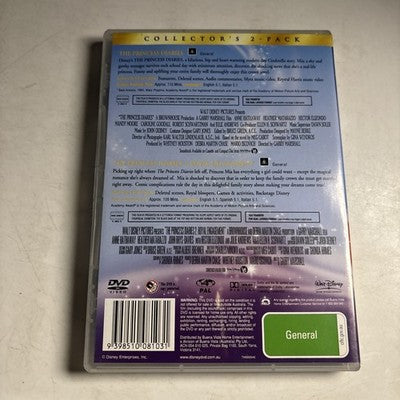 The Princess Diaries  / The Princess Diaries 2 (DVD 2006) Anne Hathaway Region 4