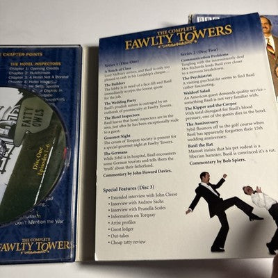 Fawlty Towers - Complete Series (DVD, 1975) Region 4