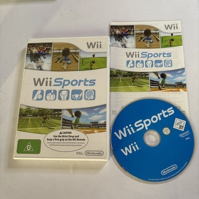 Wii Sports (Nintendo Wii, 2006) Manual PAL