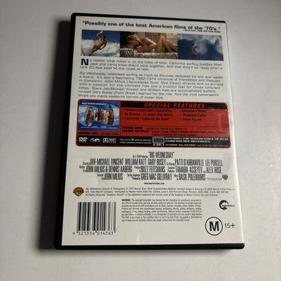 Big Wednesday (DVD, 1978) Jan-Michael Vincent, Gary Busey Region 4