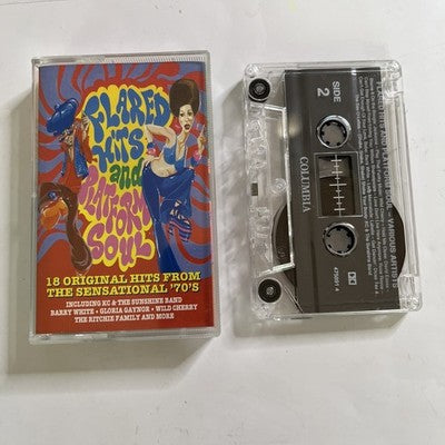 Various – Flared Hits And Platform Soul: Hits From The 70's (Cassette, 1993)