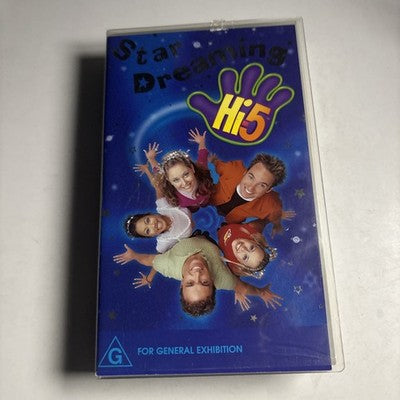 Hi-5 Star Dreaming VHS Video Australian Release Kids Original Cast Members PAL
