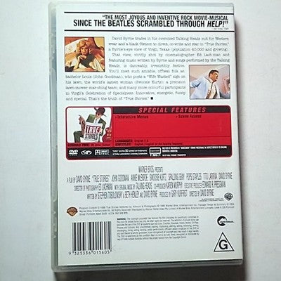 True Stories (DVD, 1986) John Goodman, David Byrne Region 4