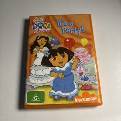 Dora the Explorer - It's a Party (DVD, 2000) Region 4