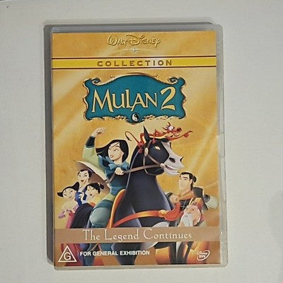 Mulan II (DVD, 2004) Pat Morita, Sandra Oh Region 4
