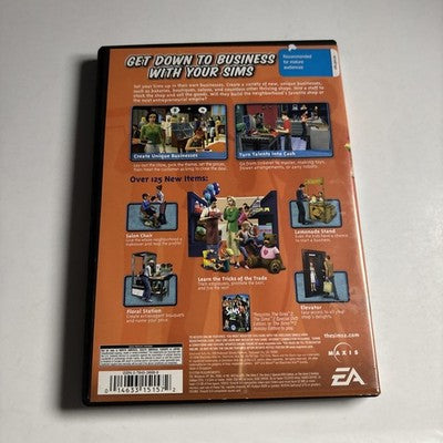The Sims 2 Open For Business PC DVD-ROM Game Expansion Pack Complete 2006
