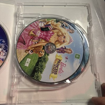 Barbie: A Mermaid Tale 2 / Princess Charm School / A Fairy Secret DVD Region 4,2