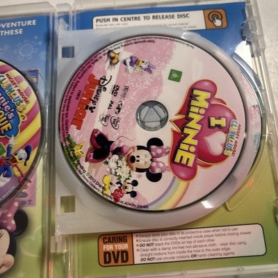 Mickey Mouse Clubhouse / I Love Minnie / Minnie's Masquerade DVD Region 4