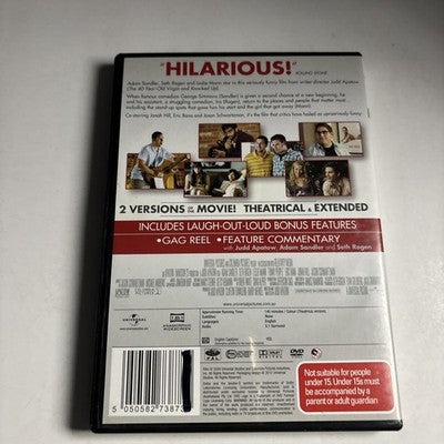 Funny People (DVD, 2009) Adam Sandler, Seth Rogen Region 4,2