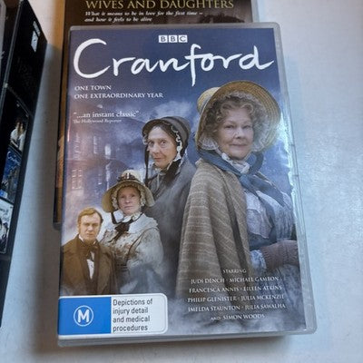 The Elizabeth Gaskell Collection DVD North & South, Wives & Daughters, Cranford