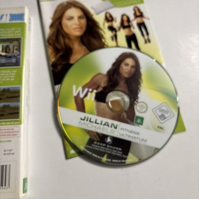 Jillian Michaels Fitness Ultimatum 2009 - Nintendo Wii - With Manual PAL