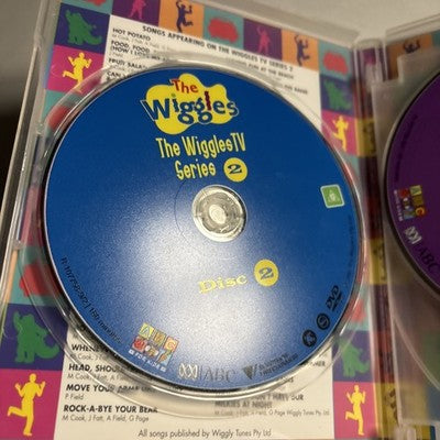 The Wiggles - Wiggly TV - Series 2 (DVD) Region 4 *Missing 1-Disc*