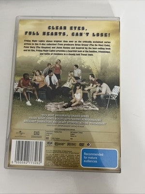 Friday Night Lights : Season 2 (DVD, 2007, 4-Disc) Region 4