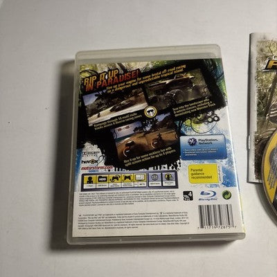 MotorStorm Pacific Rift PlayStation 3 PS3 Game Complete w/Manual AUS