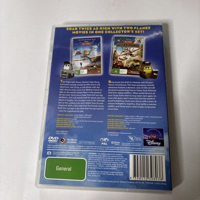 Planes / Planes: Fire and Rescue (DVD, 2018) Disney Region 4 NEW