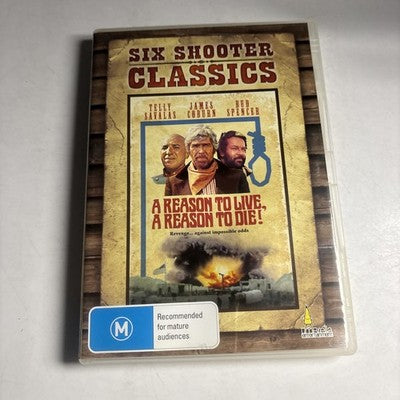 A Reason to Live, a Reason to Die! (DVD, 1974) Telly Savalas, James Coburn