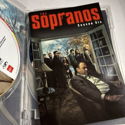 The Sopranos : Season 6 (DVD, 2004) Region 4