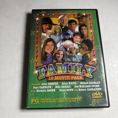 10 Family Movie Pack DVD 4-Disc Box Set All Regions