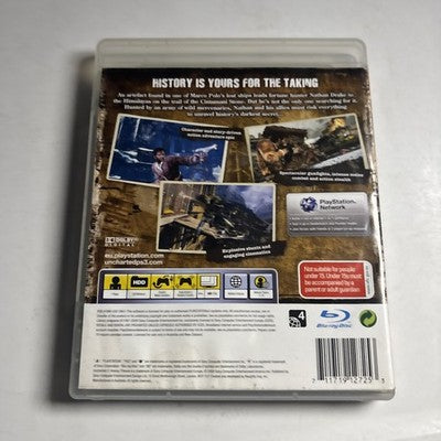 Uncharted 2 Among Thieves Sony Playstation 3 PS3 Video Game