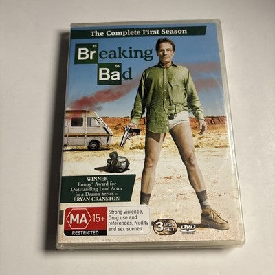 Breaking Bad : Season 1 (DVD, 2008) Region 4 *New Sealed*