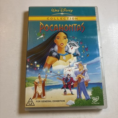 Pocahontas (DVD, 1995) Disney Region 4