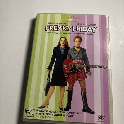 Freaky Friday (DVD, 2003) Jamie Lee Curtis, Lindsay Lohan Region 4