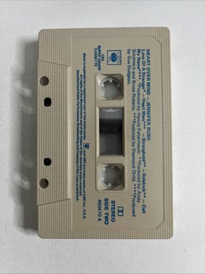 Jennifer Rush – Heart Over Mind (Cassette, 1987) Australia 450470 4