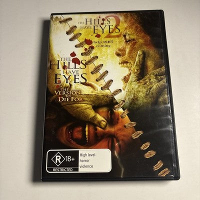 The Hills Have Eyes / The Hills Have Eyes 2 (DVD, 2012) Region 4 NEW