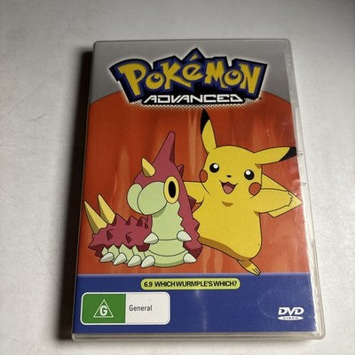 Pokemon Advanced - Which Wurmple's Which? : Vol 6 : Part 9 (DVD, 1998) Region 4