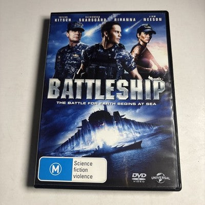 Battleship (DVD, 2012) Liam Neeson, Rihanna Region 4,2 NEW