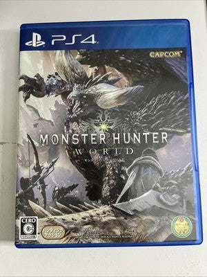 Monster Hunter: World 2018 PS4 Sony PlayStation 4 Japanese Game