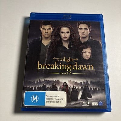 The twilight Breaking dawn Part 2 (Bluray, 2013) Region B