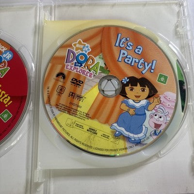 Dora The Explorer: Super Silly Fiesta! It's A Party! Rainforest Fiesta! DVD