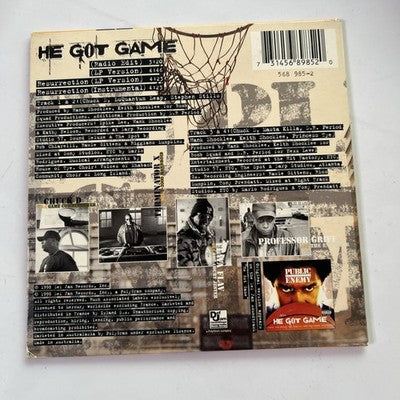 Public Enemy – He Got Game (CD, 1998) Australasia 568 985-2