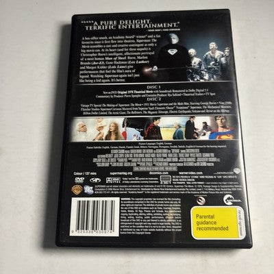 Superman - The Movie - Special Edition (DVD, 1978) Christopher Reeve Region 4