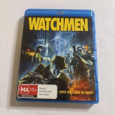 Watchmen (Blu-ray, 2009) Patrick Wilson, Laura Mennell, Matt Frewer Region B