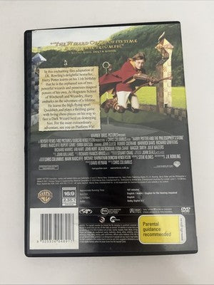 Harry Potter and the Philosopher's Stone (DVD, 2001) Region 4