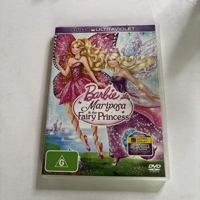 Barbie - Mariposa & the Fairy Princess (DVD, 2013) Region 4,2