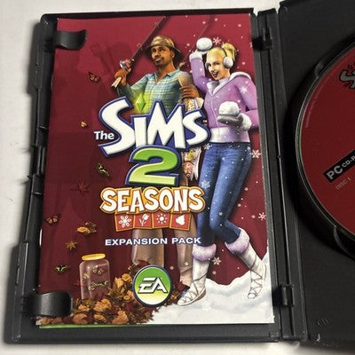 The Sims 2 Seasons Expansion Pack PC CDROM Windows Game