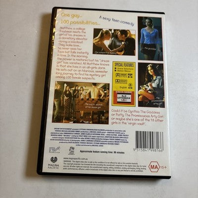 100 Girls (DVD, 2000) Jonathan Tucker, Katherine Heigl Region 4