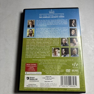 Who Do You Think You Are? - Series 7 (DVD, 2010) All Regions BBC