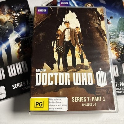 Doctor Who : Series 7 : Part 1 & 2 (DVD, 2011, 5-Disc) Region 4