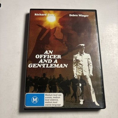 An Officer And A Gentlemen (DVD, 1981) Richard Gere, Debra Winger Region 4