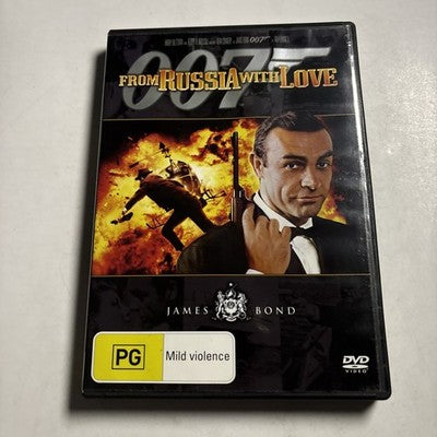James Bond 007 - From Russia With Love (DVD, 1963) Sean Connery Region 4