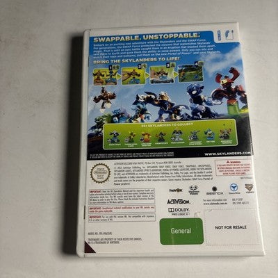 Skylanders Swap Force Nintendo Wii PAL