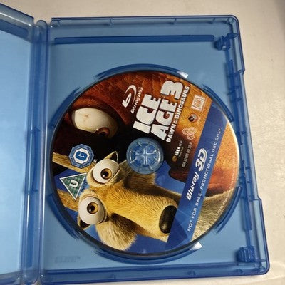 Ice Age 3 Dawn Of The Dinosaurs - Promo Edition (Blu-ray 3D, 2009) All Regions