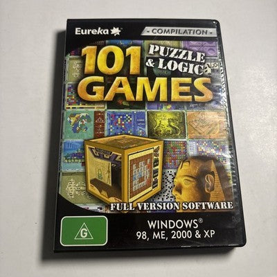 101 Puzzle & Logic Games PC CDROM Game by Eureka Software