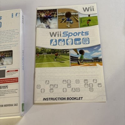 Wii Sports (Nintendo Wii, 2006) Manual PAL