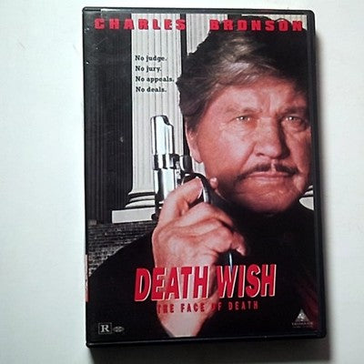 Death Wish - The Face of Death (DVD, 1994) Charles Bronson All Regions