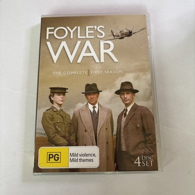 Foyle's War : Series 1 (DVD, 2002) Region 4 NEW